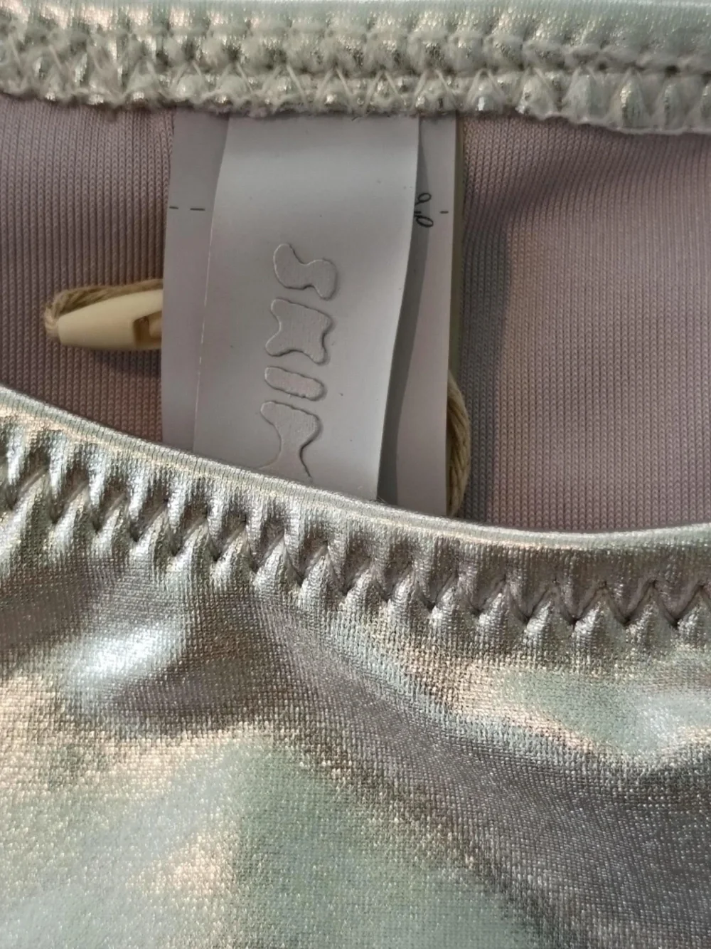 SKIMS small metallic